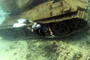 Hurghada potápanie military museum